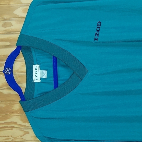 IZOD windbreaker pull over vneck - Picture 1 of 5